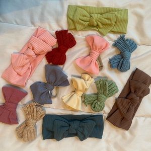 Baby girl mix and match hair bundle
